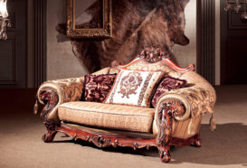 Repliky starožitného nábytku, Luxusní, stylový, historizující, zámecký, kvalitní nábytek, interiéry Viola ROYAL 228 - obývací pokoj, sedací souprava