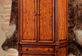Repliky starožitného nábytku, Luxusní, stylový, historizující, zámecký, kvalitní nábytek, interiéry Viola ROYAL 303 - ložnice, skříň