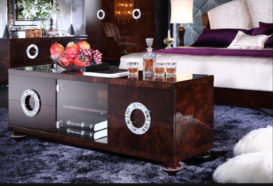 Luxusní, designový, art deco, kvalitní nábytek, interiéry Viola DESING 869 - ložnice, komoda